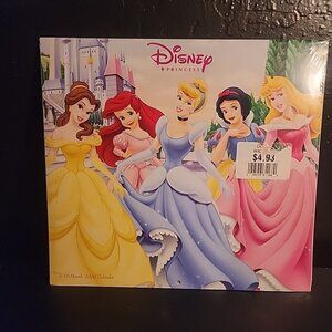 Disney Princess 2008 10 Month Calendar New Sealed Packaging